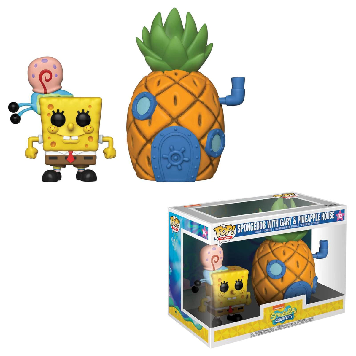 Spongebob #2 Spongebob with Gary Pineapple House – Collectorland