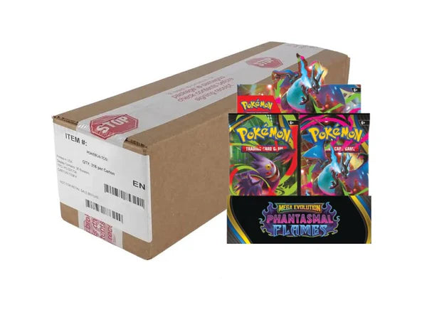 Mega Evolution - Phantasmal Flames Booster box (Case) (PRE ORDER!)
